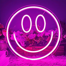 1pc Smile Face Neon Sign, LED Neon Light Wall Decor Face Light Up Signs USB Powered Yellow Neon Signs For Bedroom Kids Room Wedding Party Decoration
