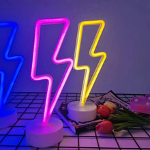 Lightning LED neon light, USB or battery powered boy/girl gift cool game light, bedroom wedding party decoration creative light - DécorationNeon