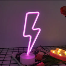 Lightning LED neon light, USB or battery powered boy/girl gift cool game light, bedroom wedding party decoration creative light - DécorationNeon