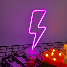 Lightning LED neon light, USB or battery powered boy/girl gift cool game light, bedroom wedding party decoration creative light - DécorationNeon