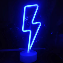 Lightning LED neon light, USB or battery powered boy/girl gift cool game light, bedroom wedding party decoration creative light - DécorationNeon