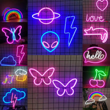 LED neon sign, USB/battery for bar, bedroom, game room, wedding party, wall decoration, Christmas gift - DécorationNeon